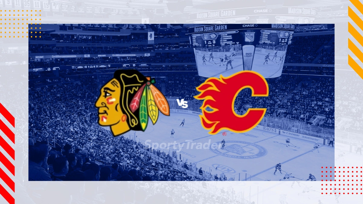 Pronostic Chicago Blackhawks vs Calgary Flames