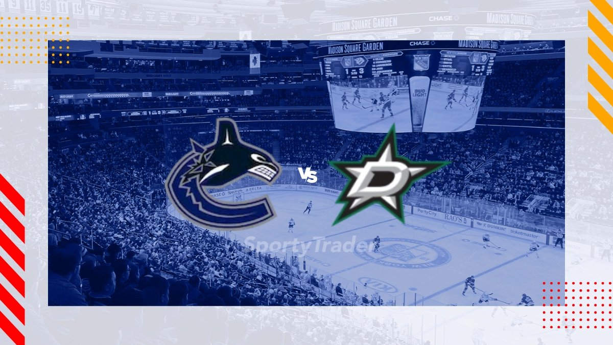 Pronostic Vancouver Canucks vs Dallas Stars