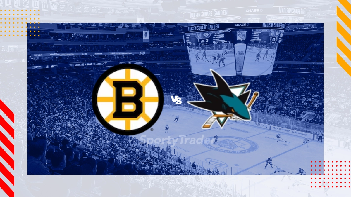 Boston Bruins vs San Jose Sharks Picks