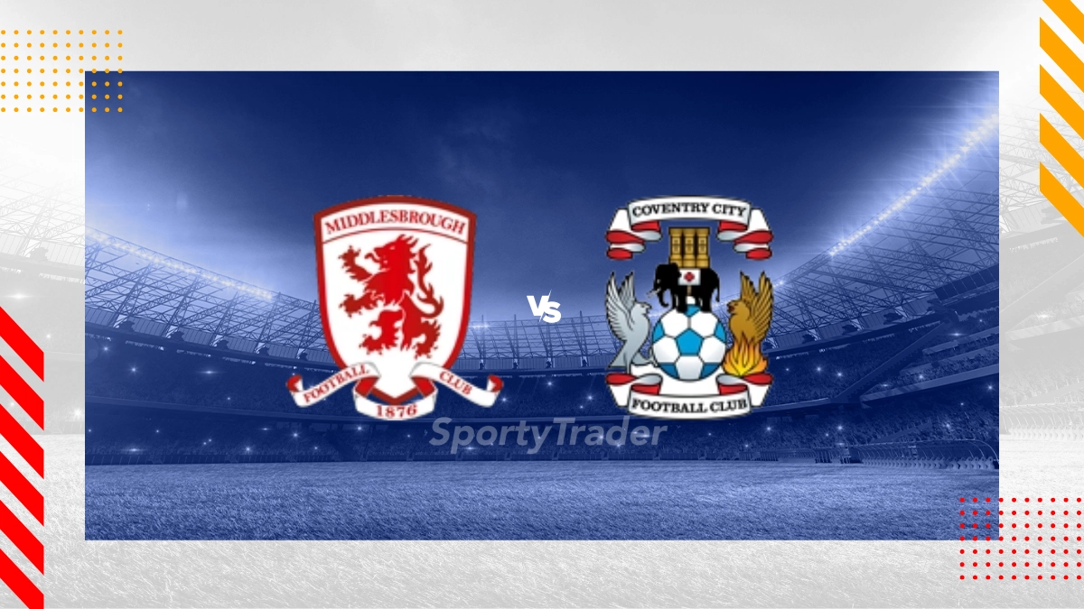 Pronostic Middlesbrough vs Coventry City