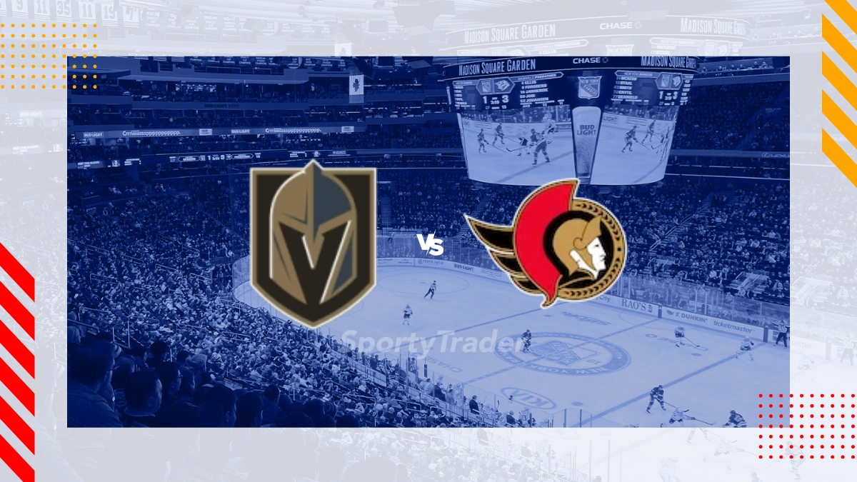 Pronóstico Vegas Golden Knights vs Ottawa Senators