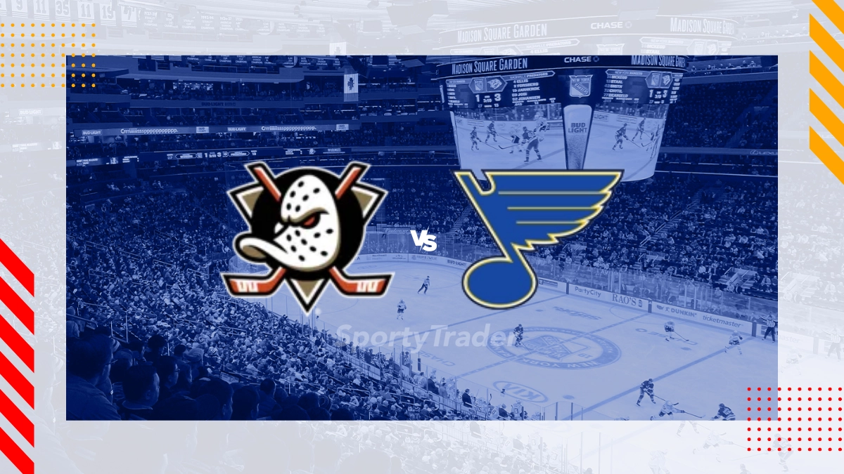 Anaheim Ducks vs St. Louis Blues Picks