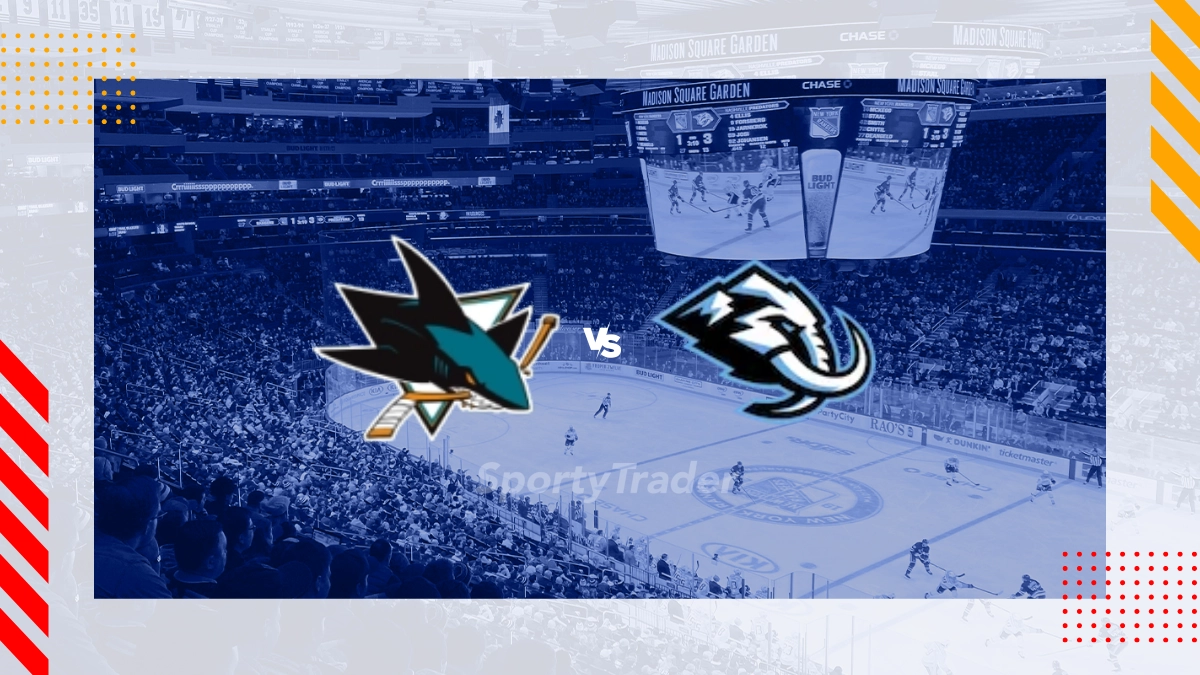Pronostic San José Sharks vs Utah Mammoth