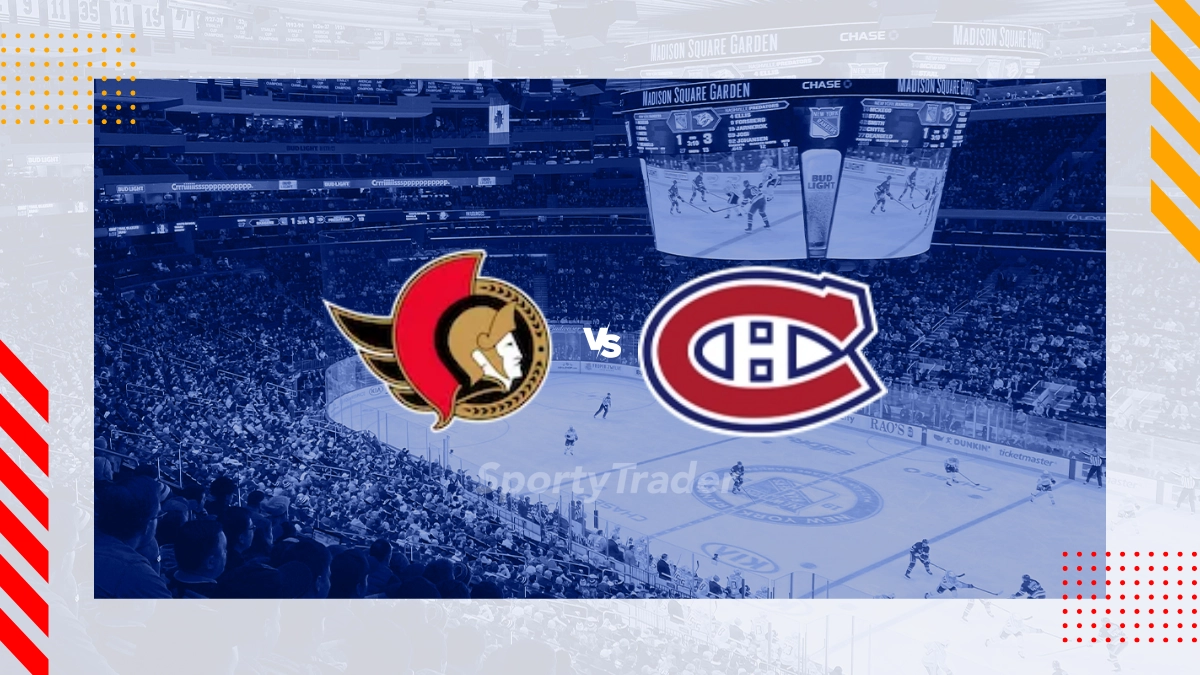 Ottawa Senators vs Montreal Canadiens Picks