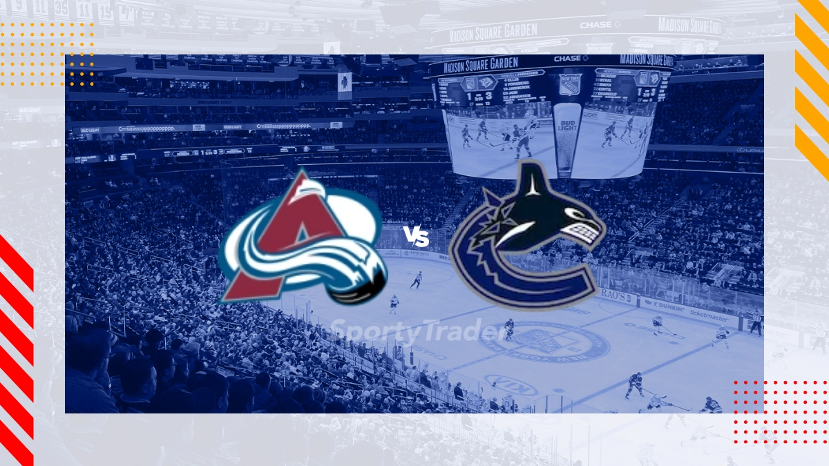 Pronóstico Colorado Avalanche vs Vancouver Canucks