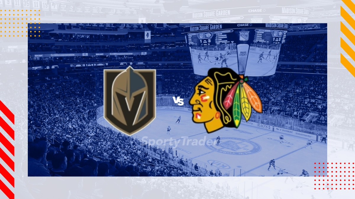 Pronóstico Vegas Golden Knights vs Chicago Blackhawks
