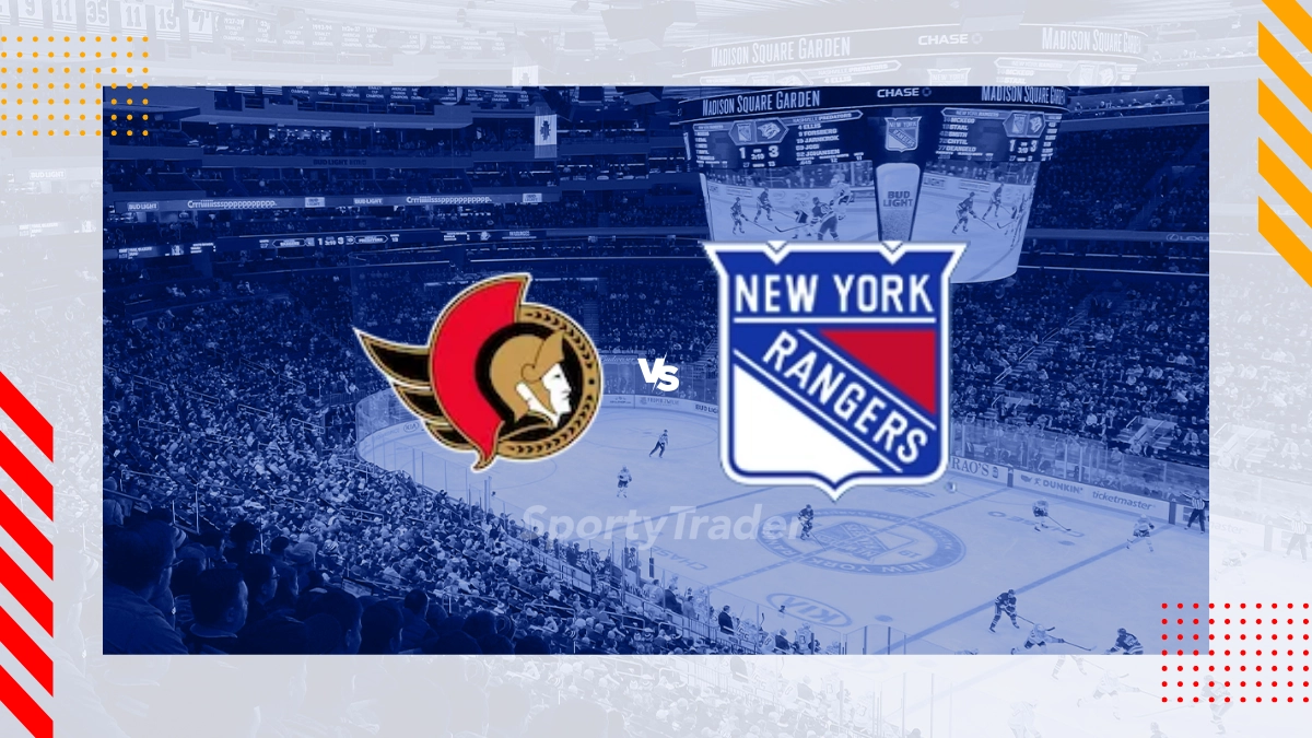 Pronóstico Ottawa Senators vs New York Rangers