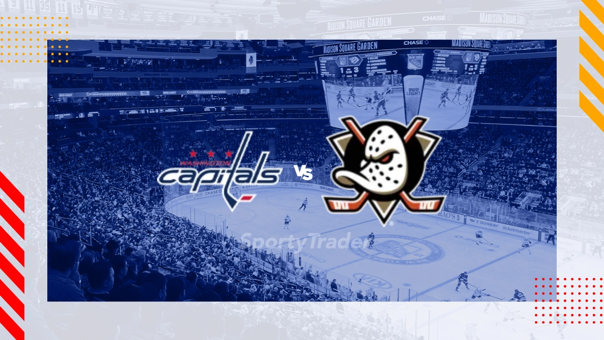 Washington Capitals vs Anaheim Ducks Picks