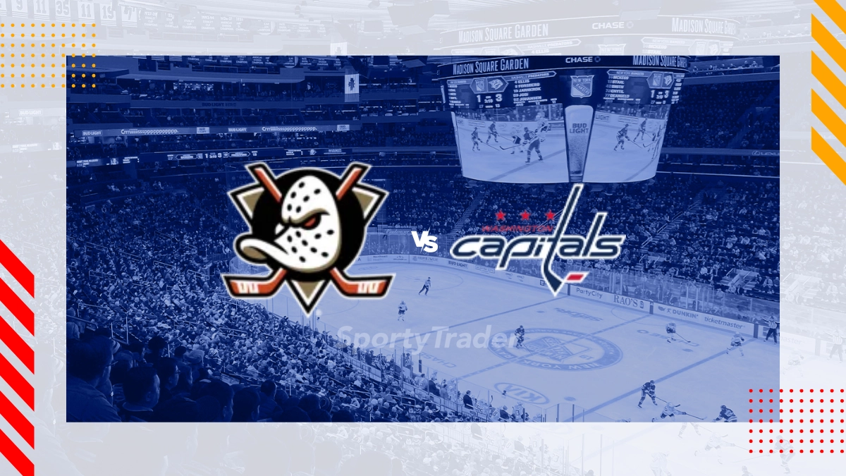 Pronostic Anaheim Ducks vs Washington Capitals