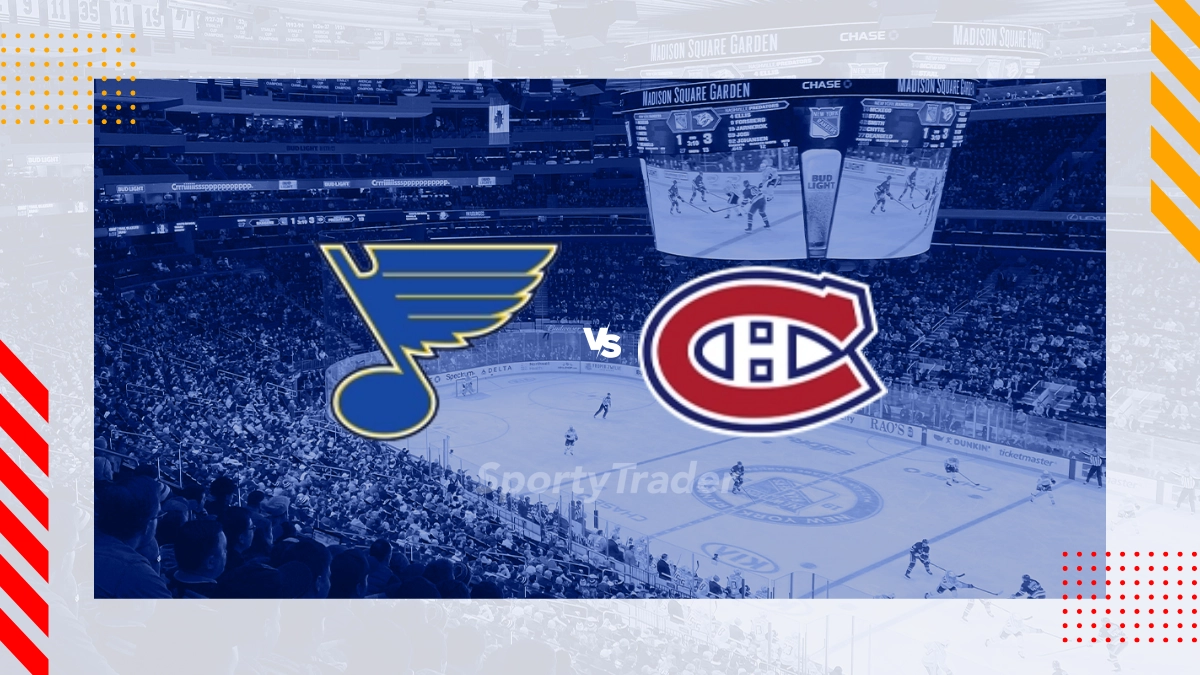 St. Louis Blues vs Montreal Canadiens Picks