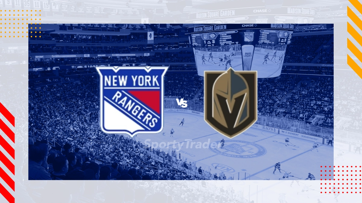 Pronóstico New York Rangers vs Vegas Golden Knights