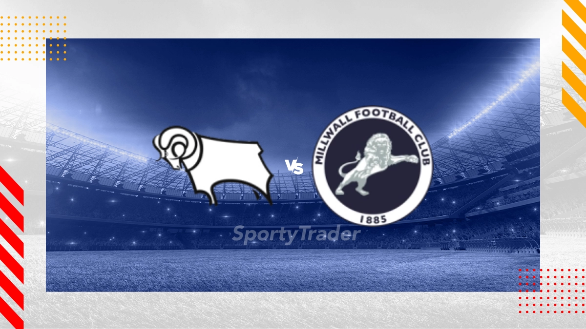 Pronostic Derby County vs Millwall FC