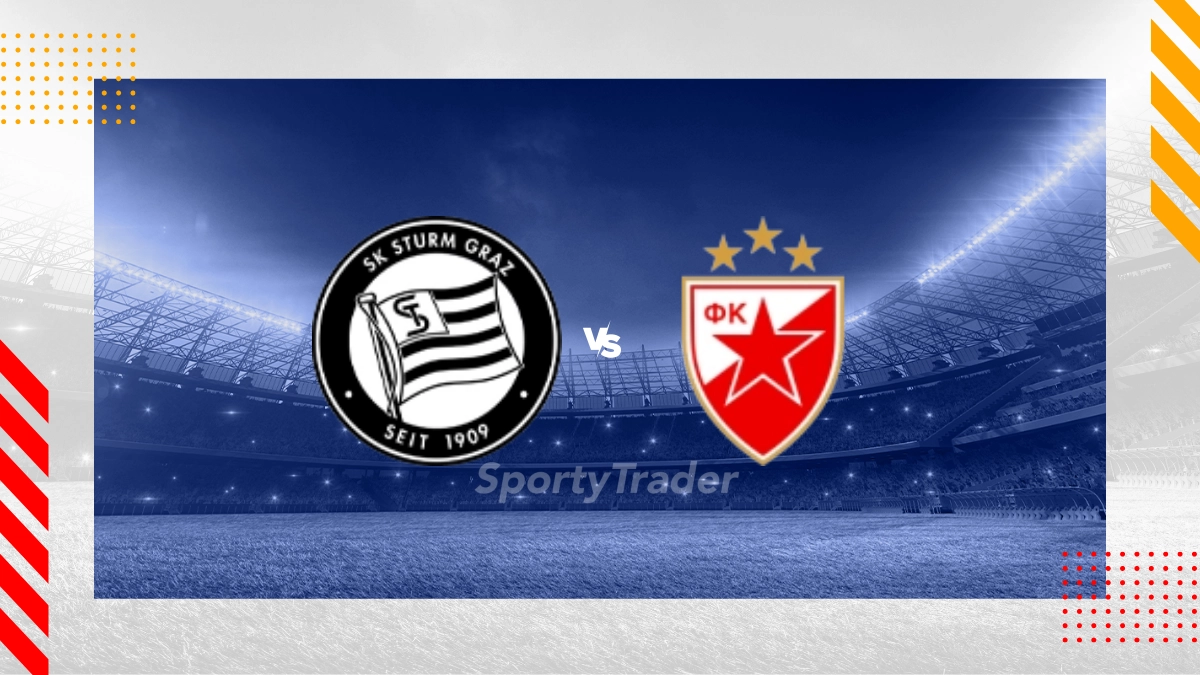 Palpite SK Sturm Graz vs Estrela Vermelha Belgrado