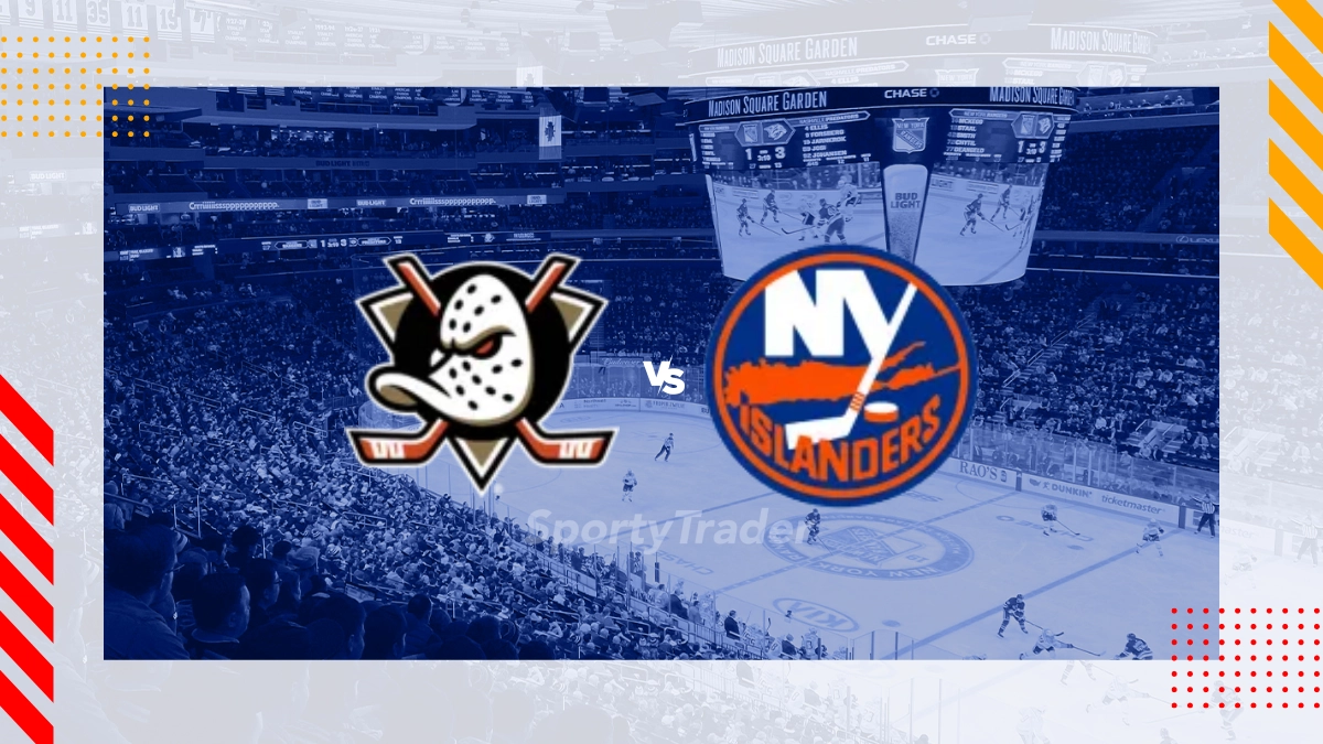 Anaheim Ducks vs New York Islanders Picks