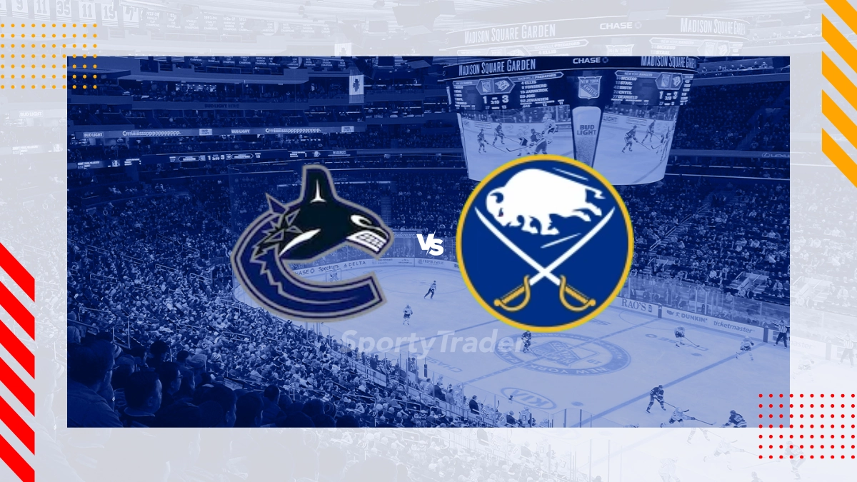 Pronostic Vancouver Canucks vs Buffalo Sabres