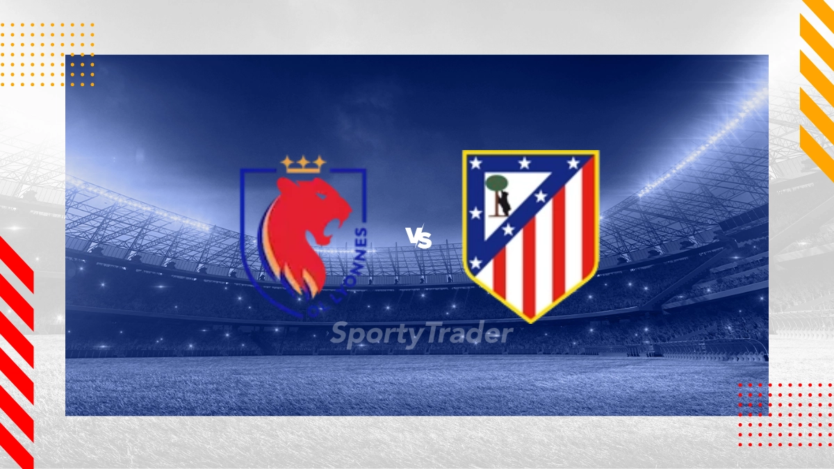 Pronóstico Lyon F vs Atlético Madrid F