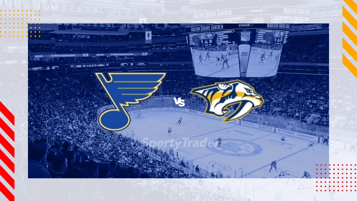 Pronostic St. Louis Blues vs Nashville Predators