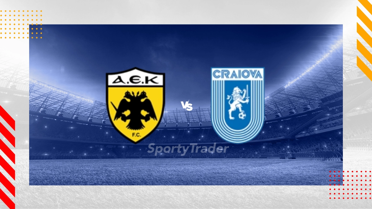 Pronóstico AEK Atenas vs CS Universitatea Craiova 1948
