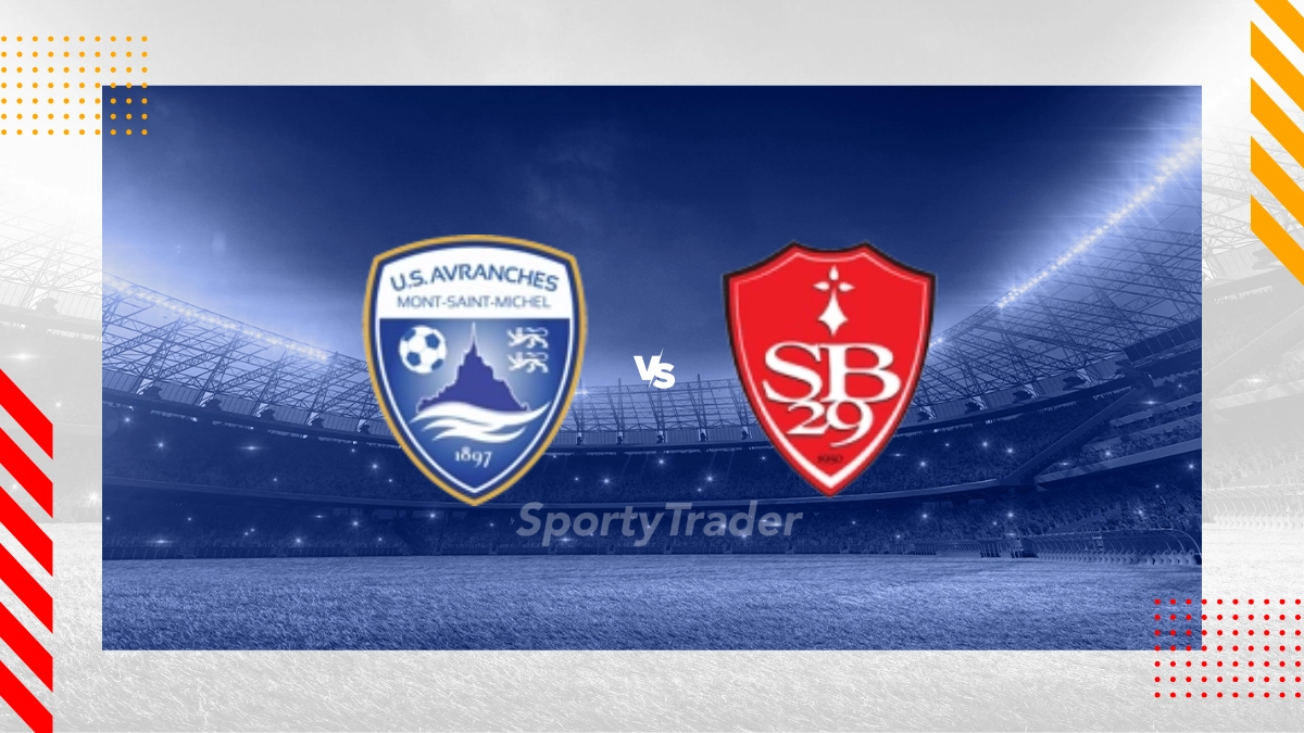 Pronostic Avranches US vs Brest