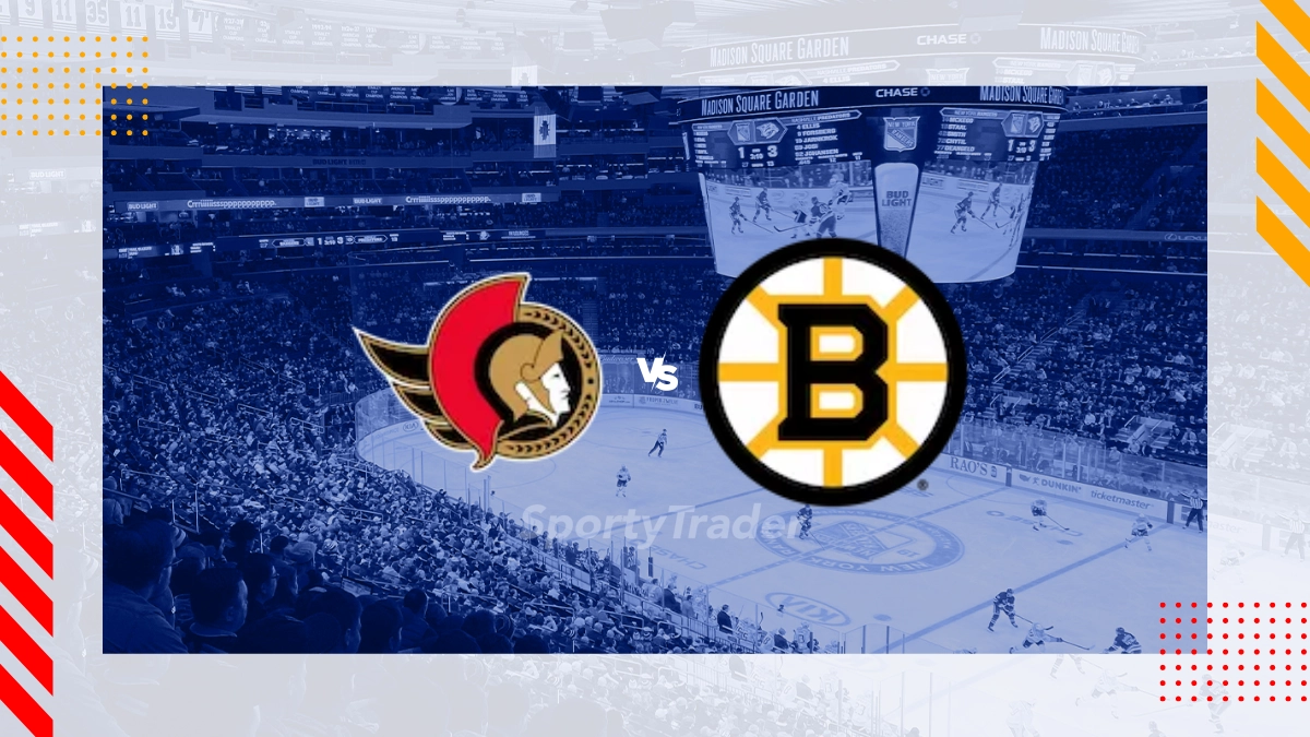 Ottawa Senators vs Boston Bruins Picks
