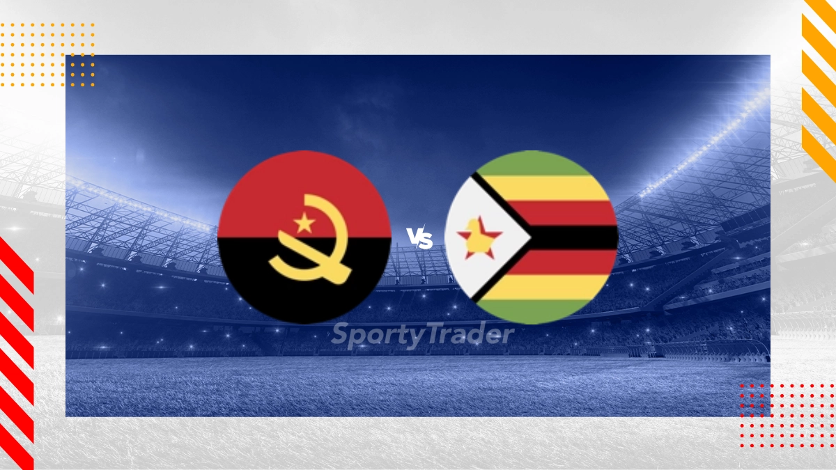 Prognóstico Angola vs Zimbábue