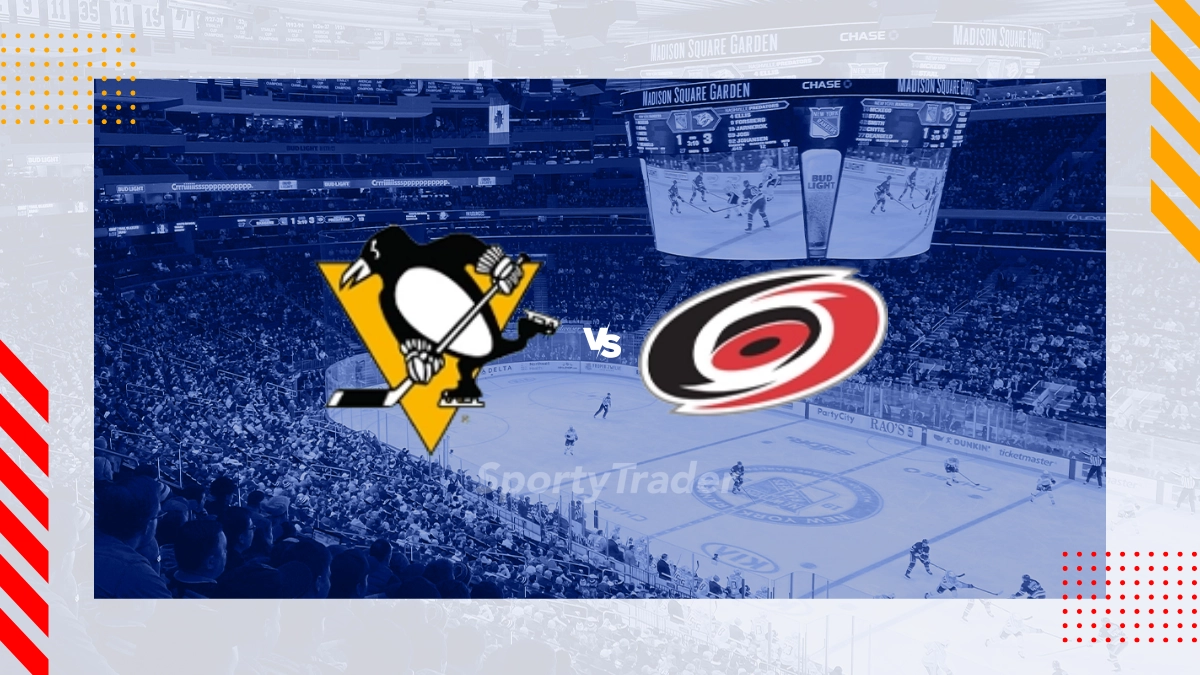 Pronóstico Pittsburgh Penguins vs Carolina Hurricanes