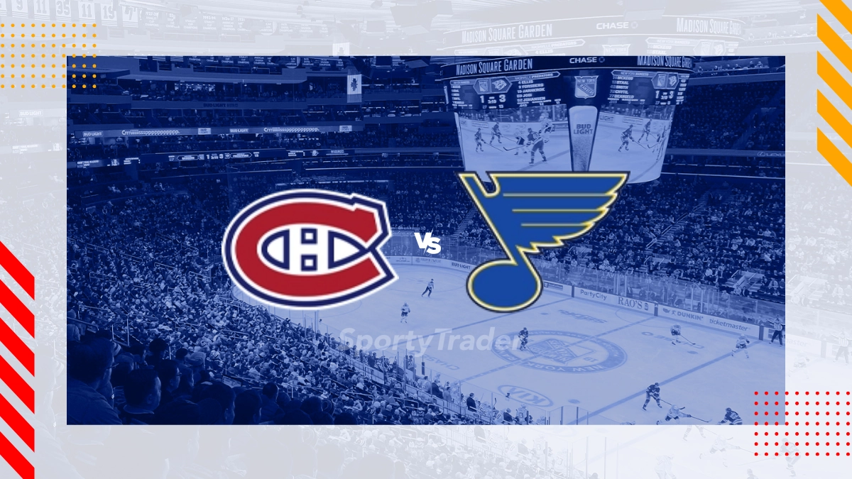 Montreal Canadiens vs St. Louis Blues Picks