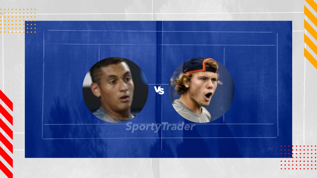 Nick Kyrgios vs Aleksandar Kovacevic Prediction