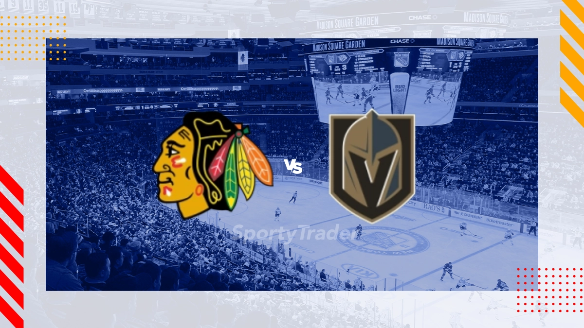 Pronóstico Chicago Blackhawks vs Vegas Golden Knights