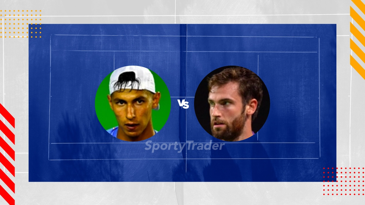 Pronostic Alexei Popyrin vs Quentin Halys