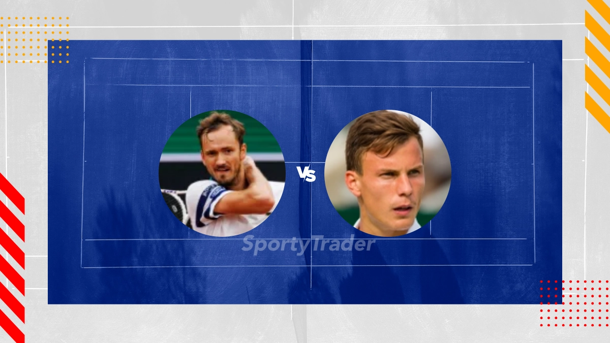 Prognóstico Daniil Medvedev vs Marton Fucsovics
