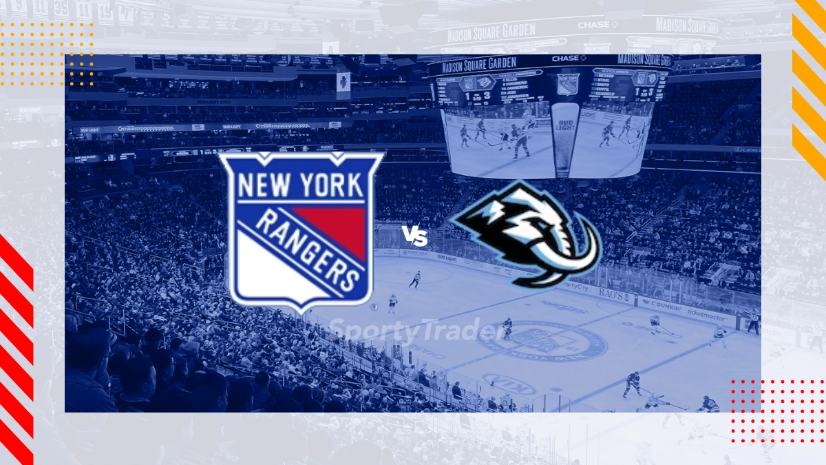 Pronóstico New York Rangers vs Utah Mammoth
