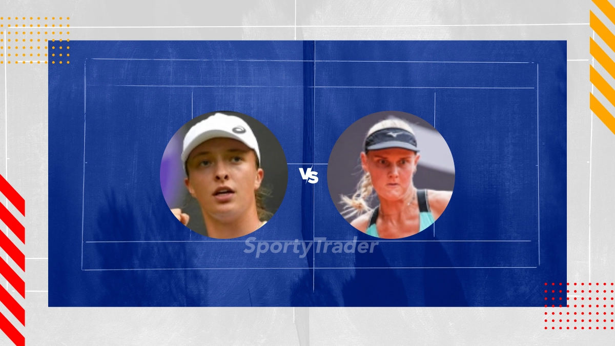Iga Swiatek vs Suzan Lamens Prediction