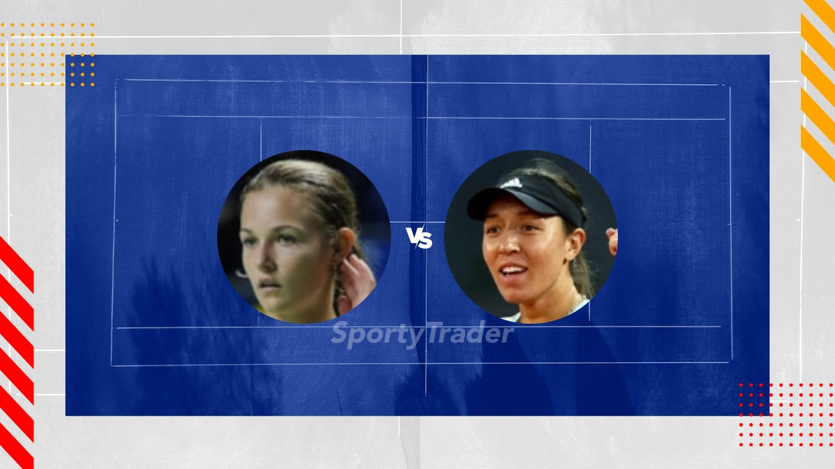 Pronostic Anna Kalinskaya vs Jessica Pegula