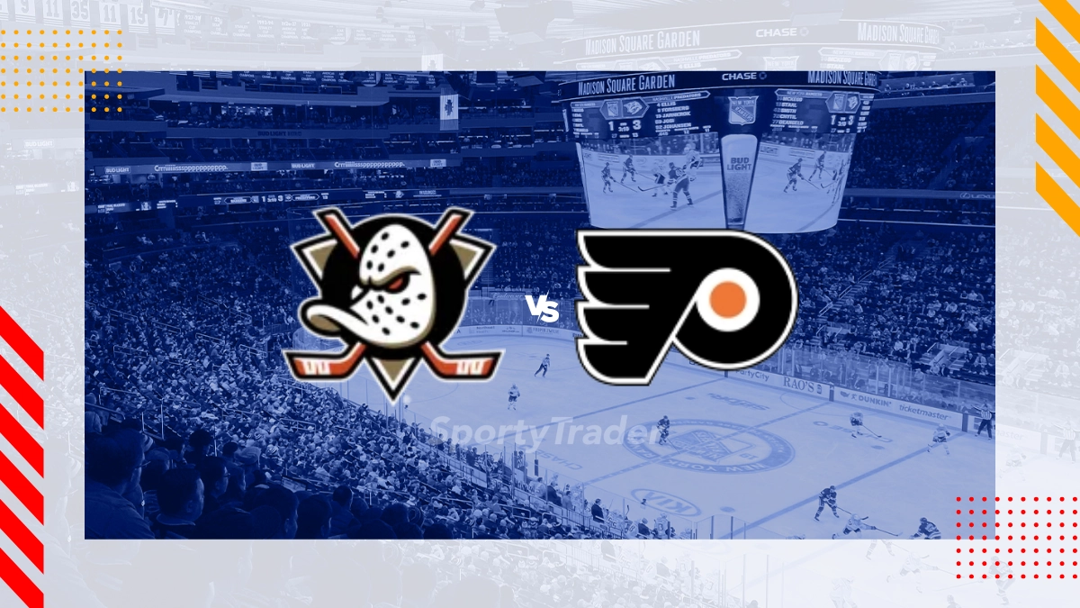 Anaheim Ducks vs Philadelphia Flyers Picks