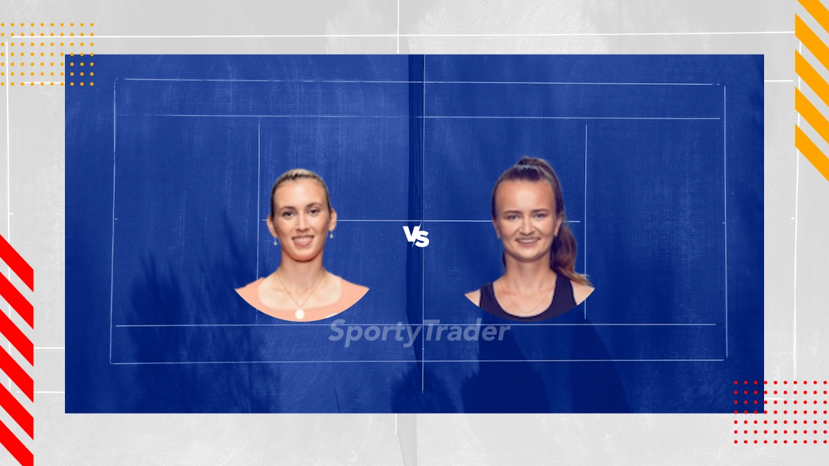 Voorspelling Elise Mertens vs Barbora Krejcikova