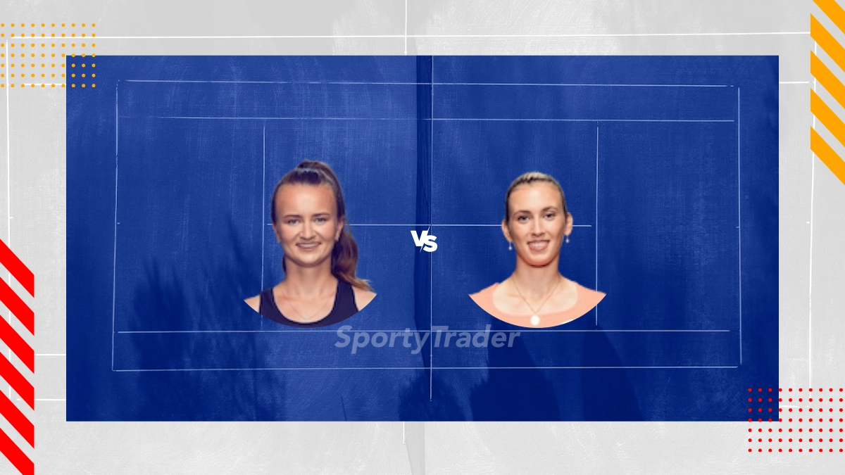 Barbora Krejcikova vs Elise Mertens Prediction
