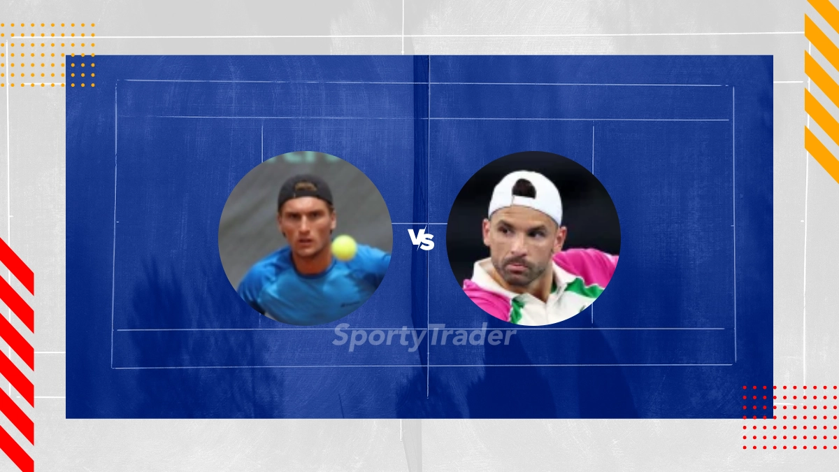 Prognóstico Raphael Collignon vs Grigor Dimitrov