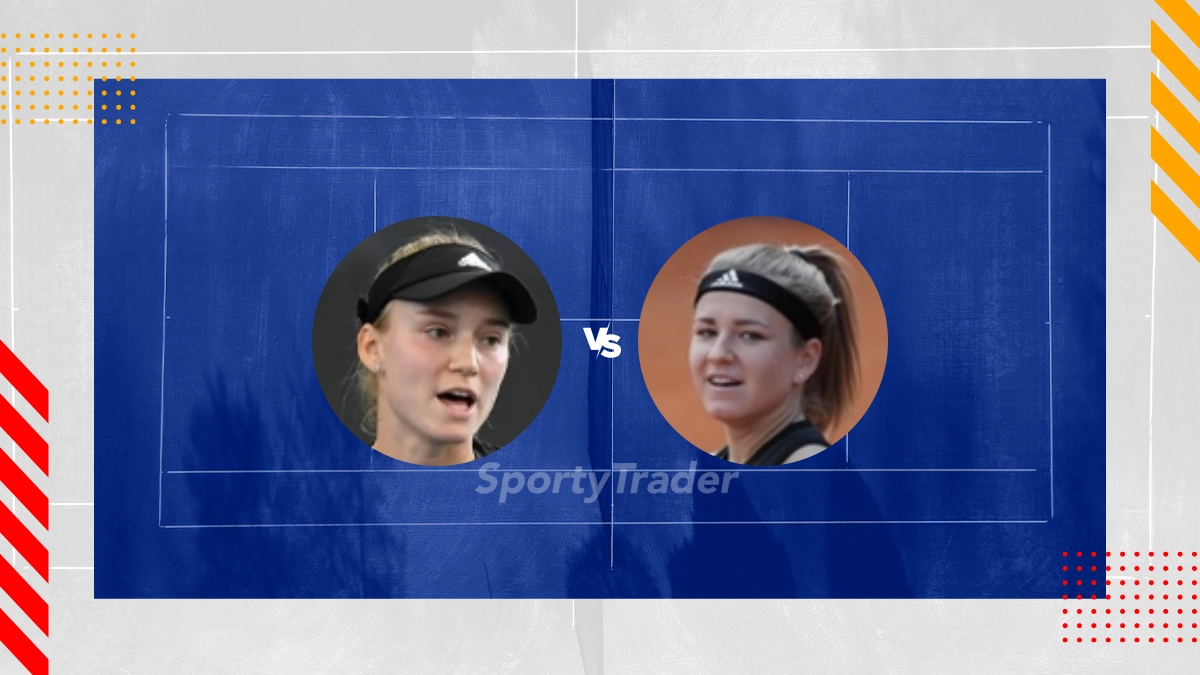 Pronostic Elena Rybakina vs Karolina Muchova