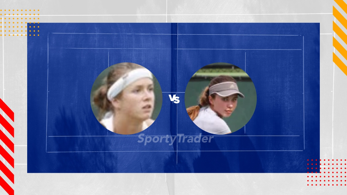 Palpite Elina Svitolina vs Iva Jovic