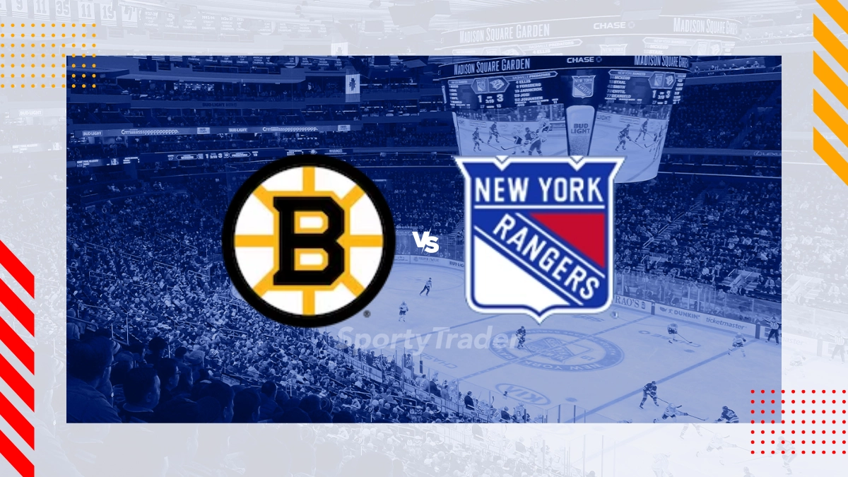 Pronóstico Boston Bruins vs New York Rangers