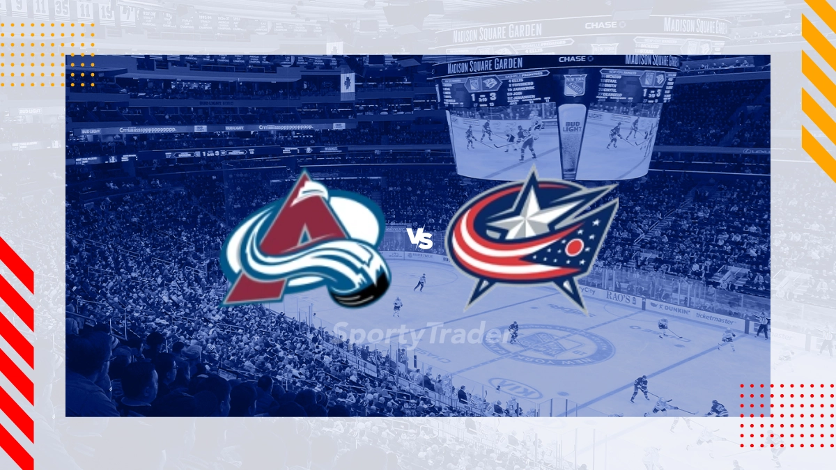Pronostic Colorado Avalanche vs Columbus Blue Jackets