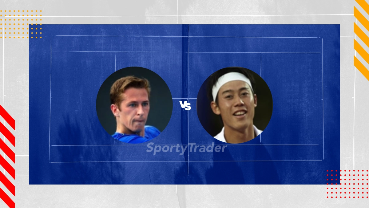 Prognóstico Kimmer Coppejans vs Kei Nishikori