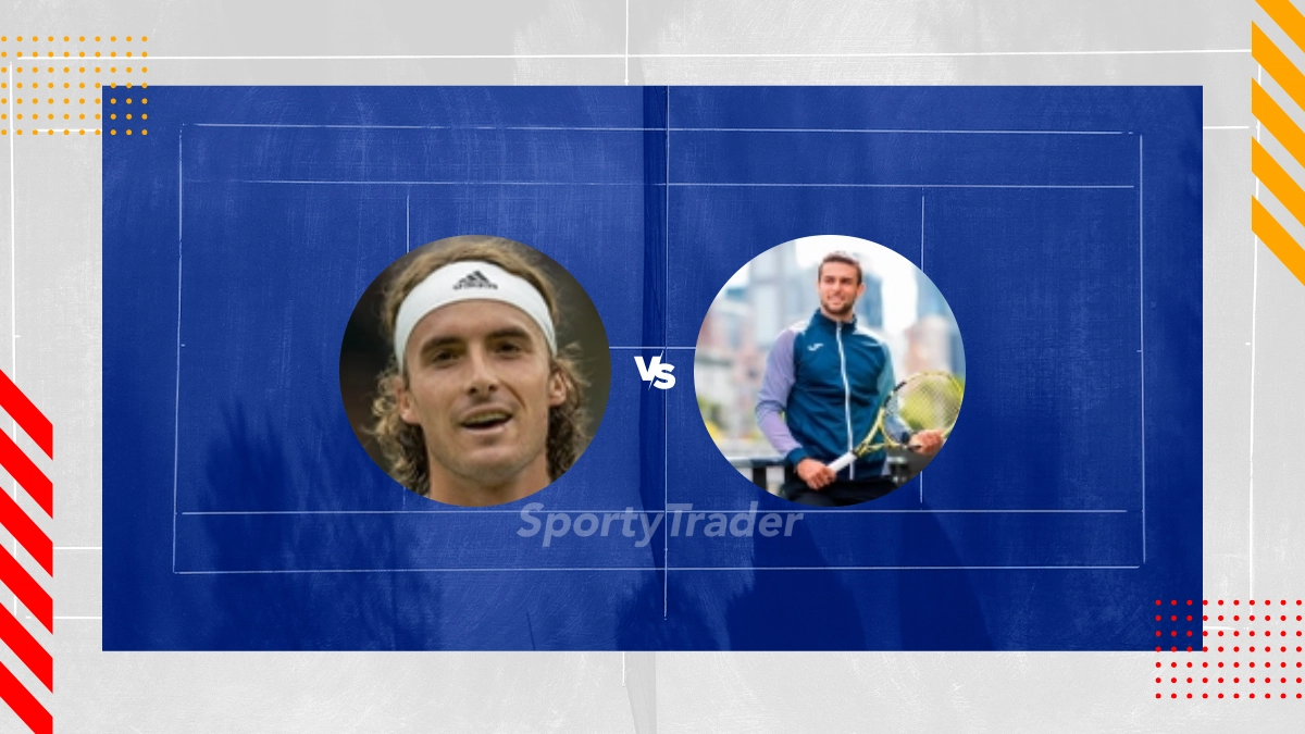 Pronóstico Stefanos Tsitsipas vs Aleksandar Vukic