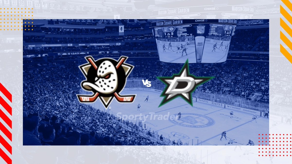 Pronóstico Anaheim Ducks vs Dallas Stars