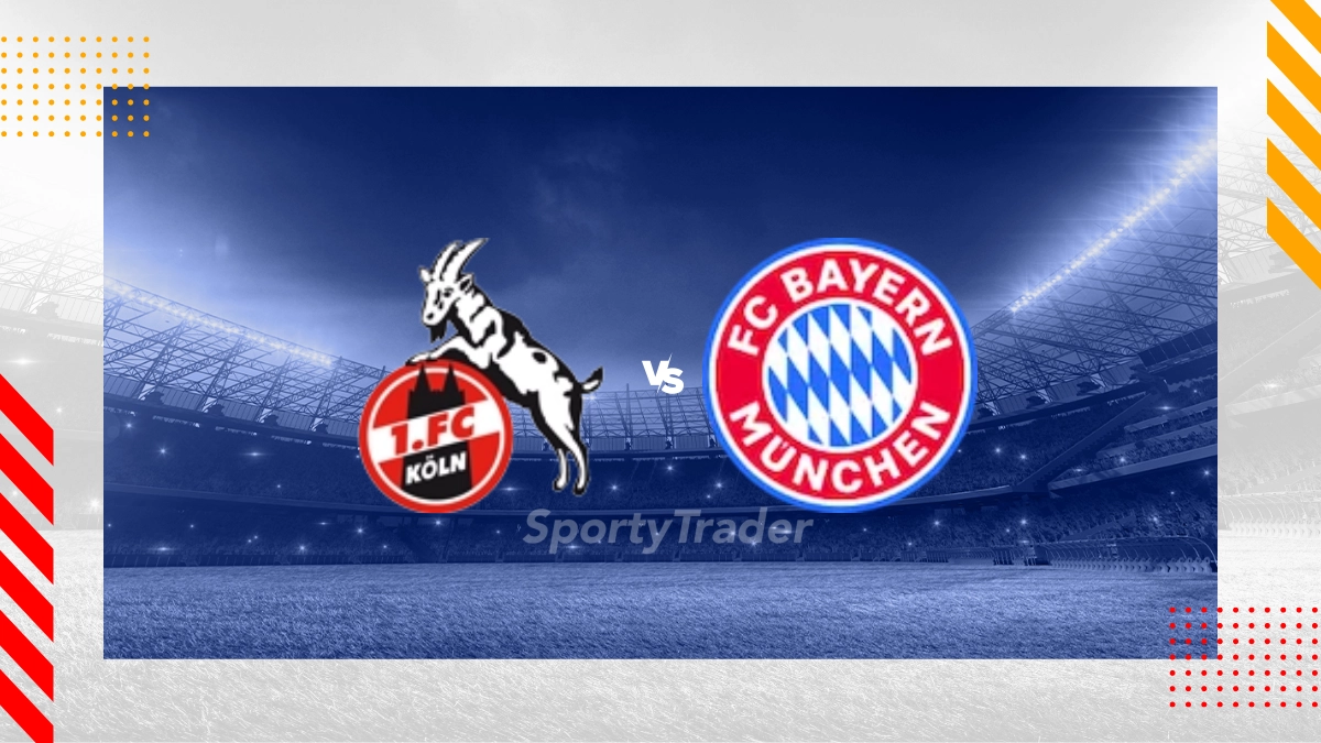 Palpite FC Colónia vs Bayern Munique