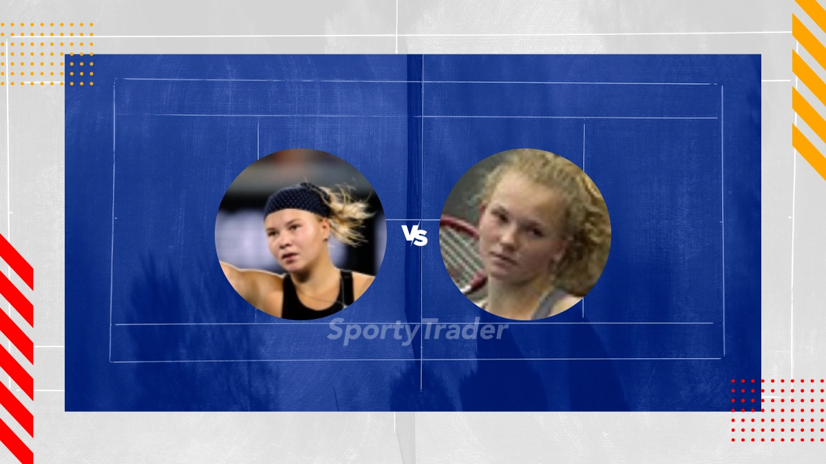 Pronostico Diana Shnaider vs Katerina Siniakova