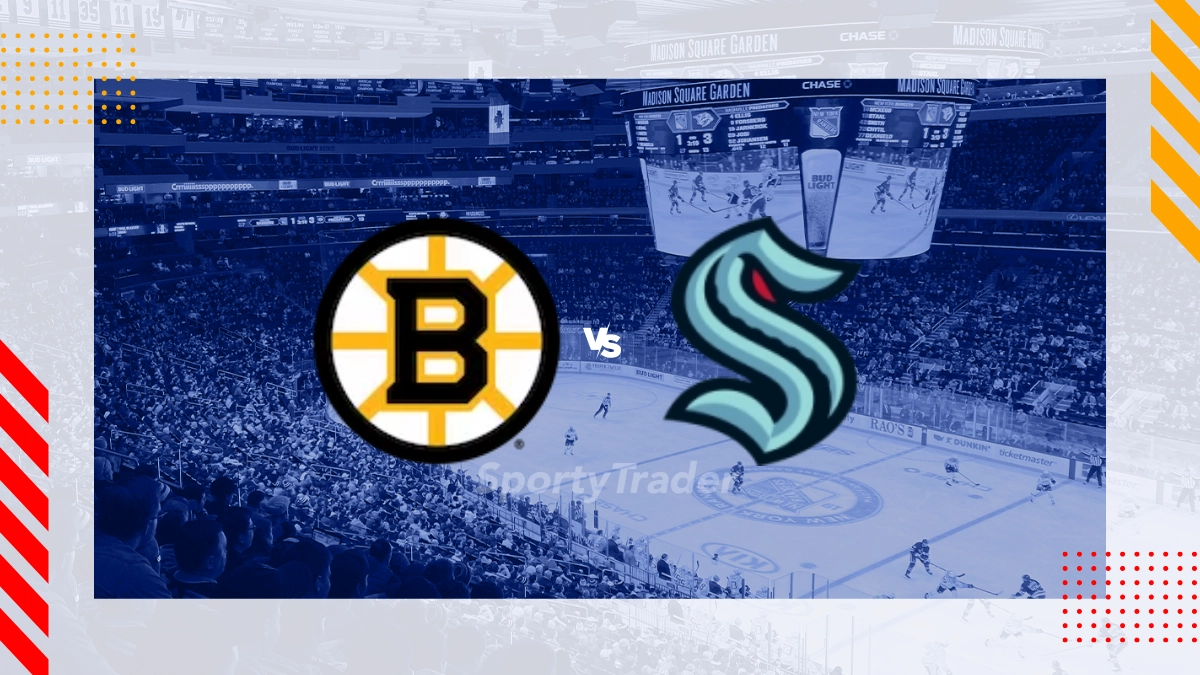 Pronóstico Boston Bruins vs Seattle Kraken