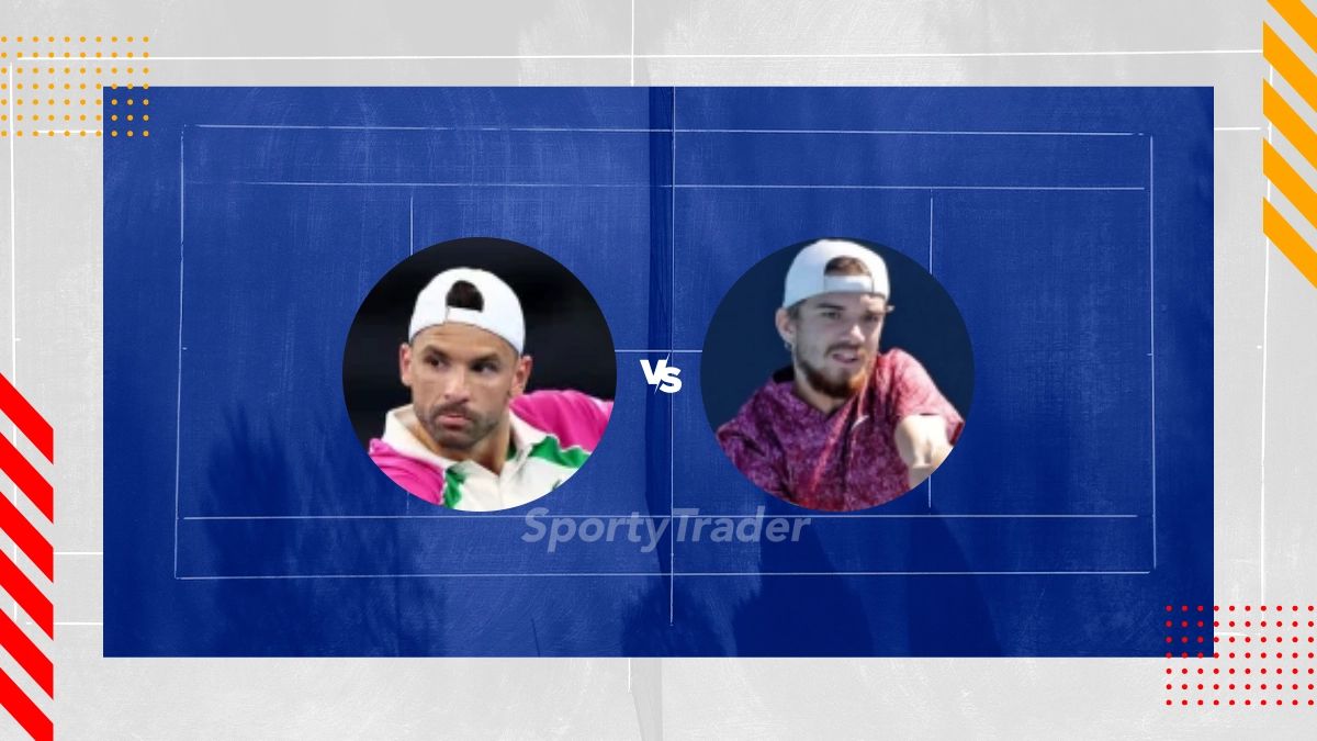 Palpite Grigor Dimitrov vs Tomas Machac