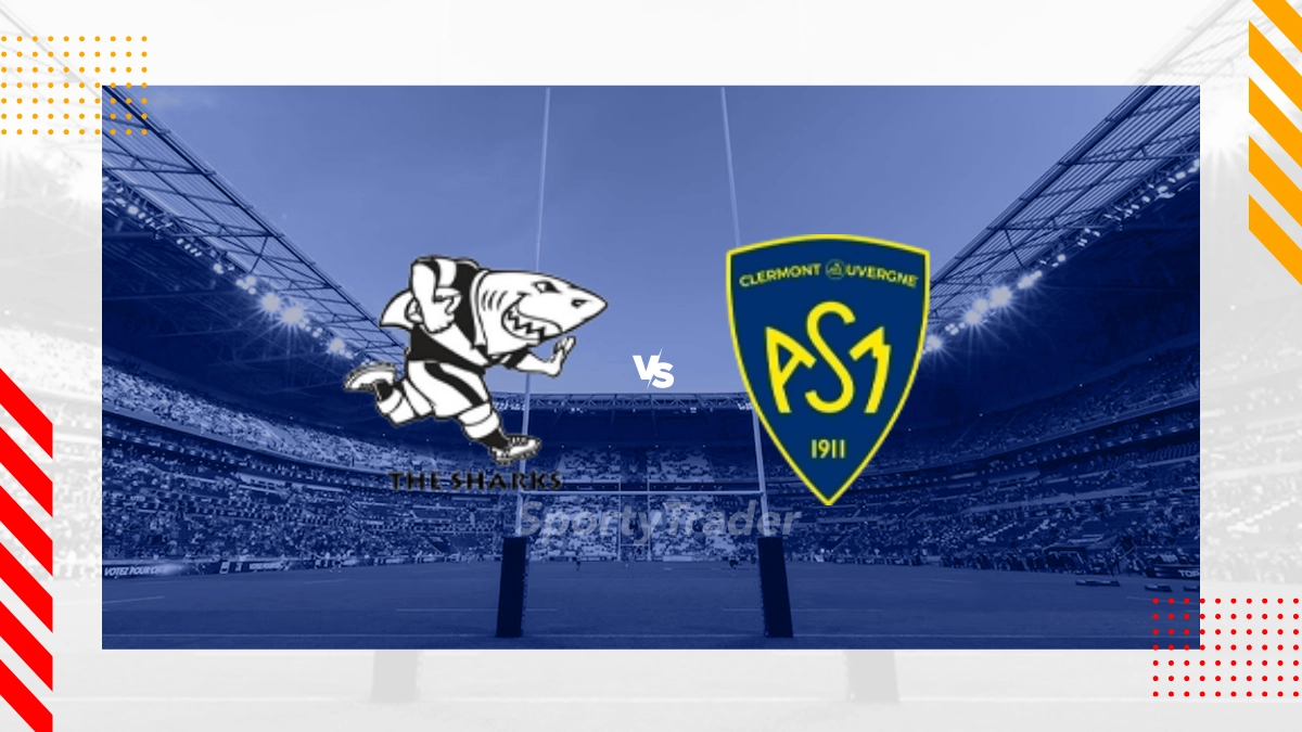 Pronostic Hollywoodbets Sharks vs Clermont